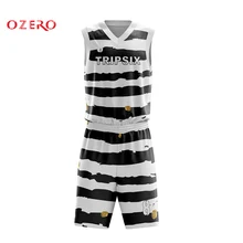 OZEROCustom лучшая баскетбольная форма дизайн цвет синий, серый Баскетбол Джерси подбородок любой узор, логотип высокое качество сухой дышащий