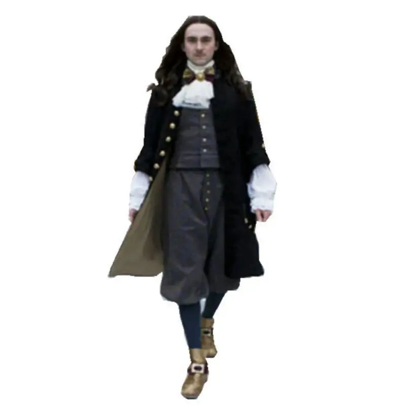ML-17 индивидуальный заказ 18 века средневековый для мужчин комплект Готический английский стиль костюм