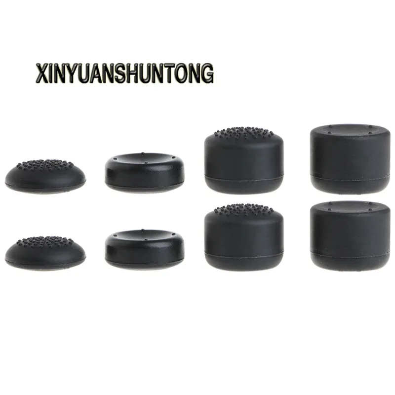 

XINYUANSHUNTONG Game Accessory 8Pcs/Set Enhanced Analog Thumbstick Grips Cover Cap For Sony PS4 Game Controller