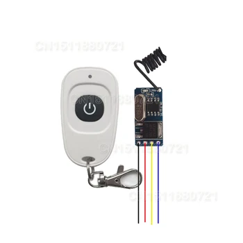 

RF Circuit Remote Control Switch Mini Contactless Wireless Switch 1A 3.7V 4.2V 5V 6V 7.4V 9V 12V ASK Radio RC Switch Lighting