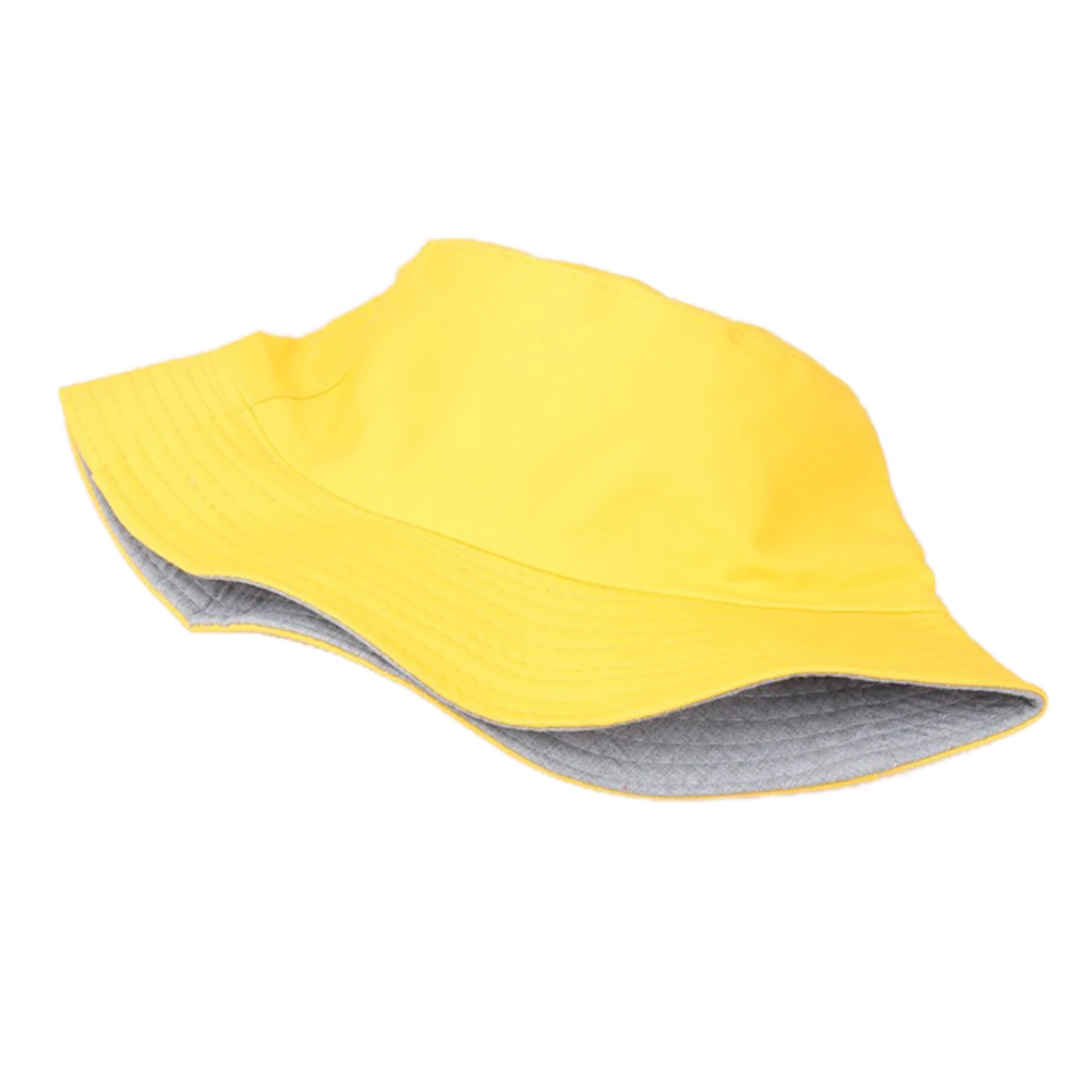 Корейский конфетных оттенков Рыбацкая шляпа для женщин мужчин DIY портативная складная шляпа весна лето мода открытый солнцезащитная Кепка Белый Красный