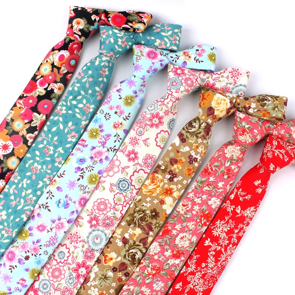 Skinny Cotton Fashion Necktie Ties Business Cotton Ties Men's Tie Printed Tie Skinny Cotton Fashion Necktie Ties Business Cotton Ties Men's Tie Printed Tie