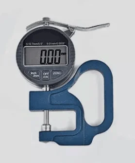

0-12.7MM 0.01--0.001MM dial indicator thickness gauge digital displaying calibrator thickness meter dial tester measuring tool