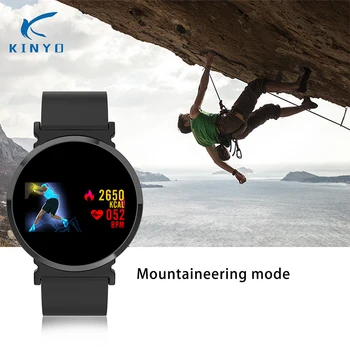 

Fitness bracelet blood pressure heart rate smart wristband remote camera smart band bluetooth waterproof for ios android phones