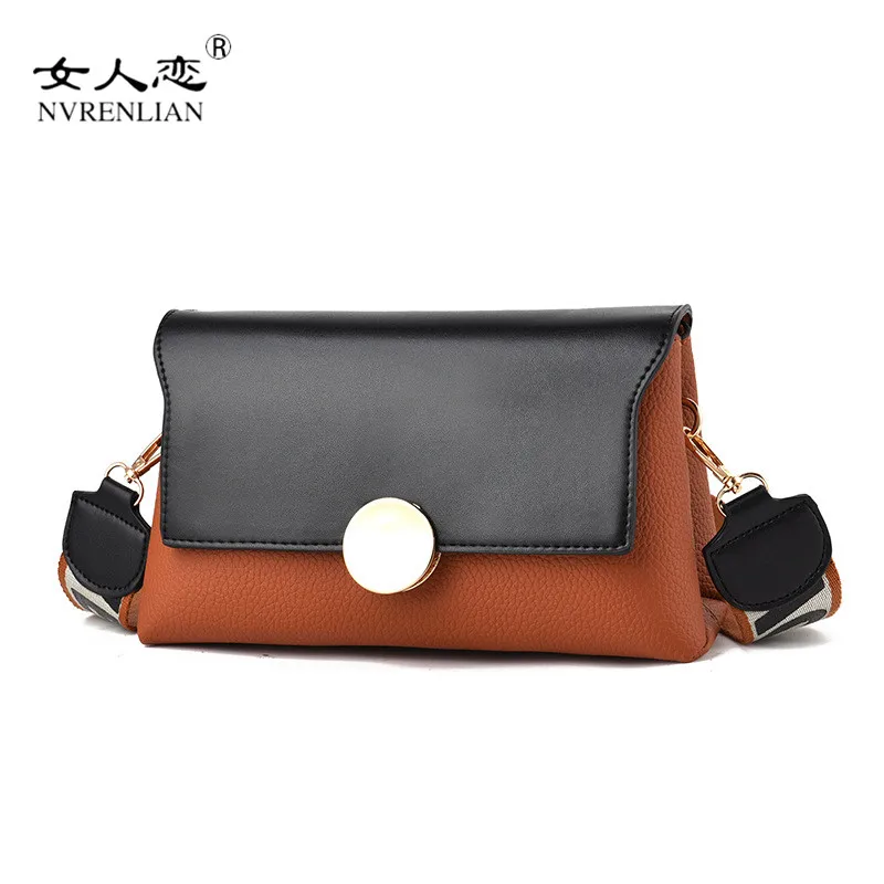

NVRENLIAN New Style Fashion Crossbody Bags For Women PU Leather Shoulder Bag Female Messenger Bag Small Crossbody Bags