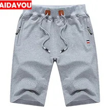 Короткие брюки для мужчин повседневные шорты хорошая эластичная талия плюс размер 5XL карго Джерси шорты Лето ouc408a