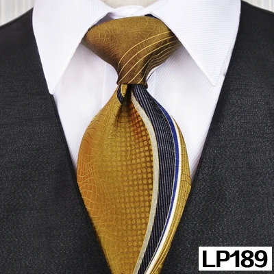 Ручная печать, мужские галстуки, галстук, узор Пейсли, геометрический, шелк, с принтом, классический,, уникальный костюм, подарок для мужчин - Цвет: LP189