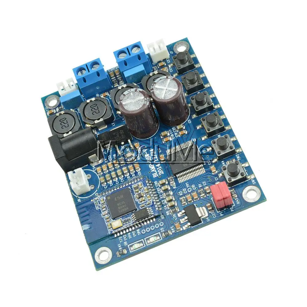 

Digital Bluetooth CSR4.0 Audio Receiver Amplifier Board Module TDA7492P 25W+25W