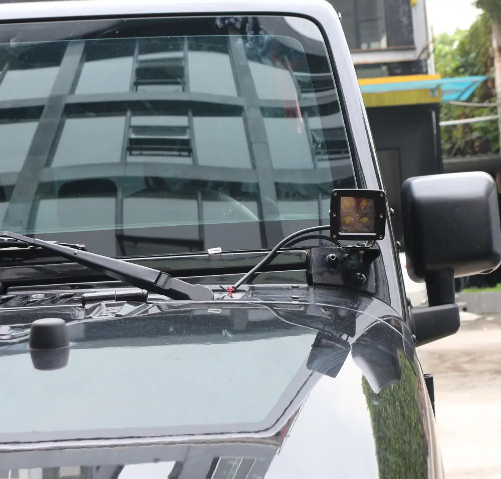 Marloo 2 шт. автомобильный 4D 20 Вт светодиодный внедорожный рабочий светильник точечные Противотуманные фары для Ford F150 Грузовик Лодка внедорожник Atv Jeep Wrangler 4wd мотоцикл