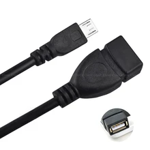 Durable Micro USB OTG cable Multiple functions Android short OTG Cable Adapter 15cm for xiaomi samsung huawei meizu Flash Drive