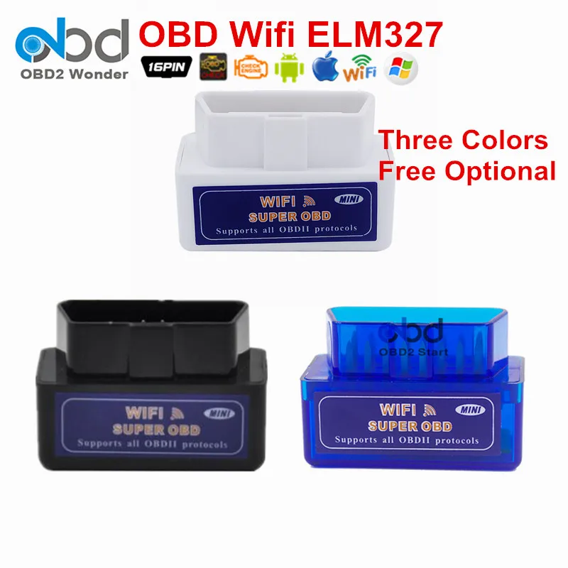 Prix pour Trois Couleurs ELM327 Wifi Auto Interface De Diagnostic De Voiture Scanner Véhicule Outils ELM 327 Prend En Charge Tous Les Protocoles OBDII Livraison Gratuite Prix pour Trois Couleurs ELM327 Wifi Auto Interface De Diagnostic De Voiture Scanner Véhicule Outils ELM 327 Prend En Charge Tous Les Protocoles OBDII Livraison Gratuite