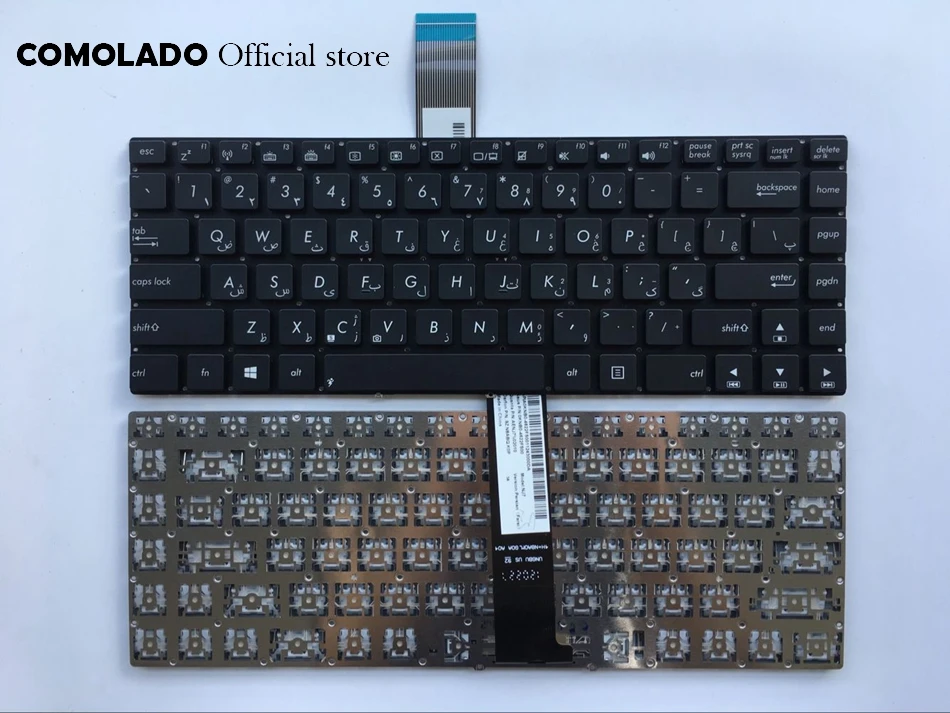 AR Arabic Keyboard for Asus N46 N46VZ N46V N46VB N46VM N46JV GR Laptop Keyboard AR layout
