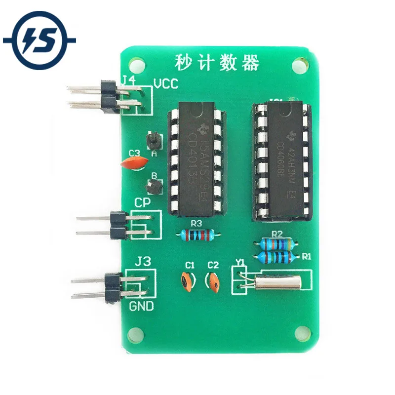 

Second Counter DIY Kit Precise Signal Generation Circuit Electronic Practical Training Part DIY Electronic Circuits