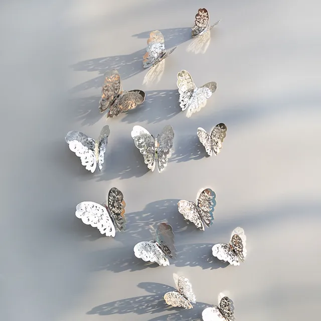 Nowy 12 sztuk 3D wydrążony naścienny naklejki motyl lodówka do dekoracji wnętrz Mariposas Decorativas dekoracje ścienne Mariposas Decorativas tanie i dobre opinie Wielu kawałek pakiet Wall Stickers 3d naklejki Amerykański styl Naklejki okienne Na ścianie Panel przełącznika Naklejki Nowy 12 sztuk 3D wydrążony naścienny naklejki motyl lodówka do dekoracji wnętrz Mariposas Decorativas dekoracje ścienne Mariposas Decorativas tanie i dobre opinie Wielu kawałek pakiet Wall Stickers 3d naklejki Amerykański styl Naklejki okienne Na ścianie Panel przełącznika Naklejki