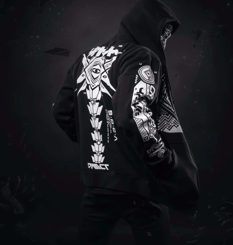 Men Hoodie Sweatshirt Tracksuit Jacket (4)