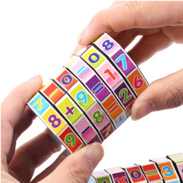 

Portable Digital Magic Cubes Educational Toys For Children Kids Mathematics Numbers Cube Toy Puzzle Game