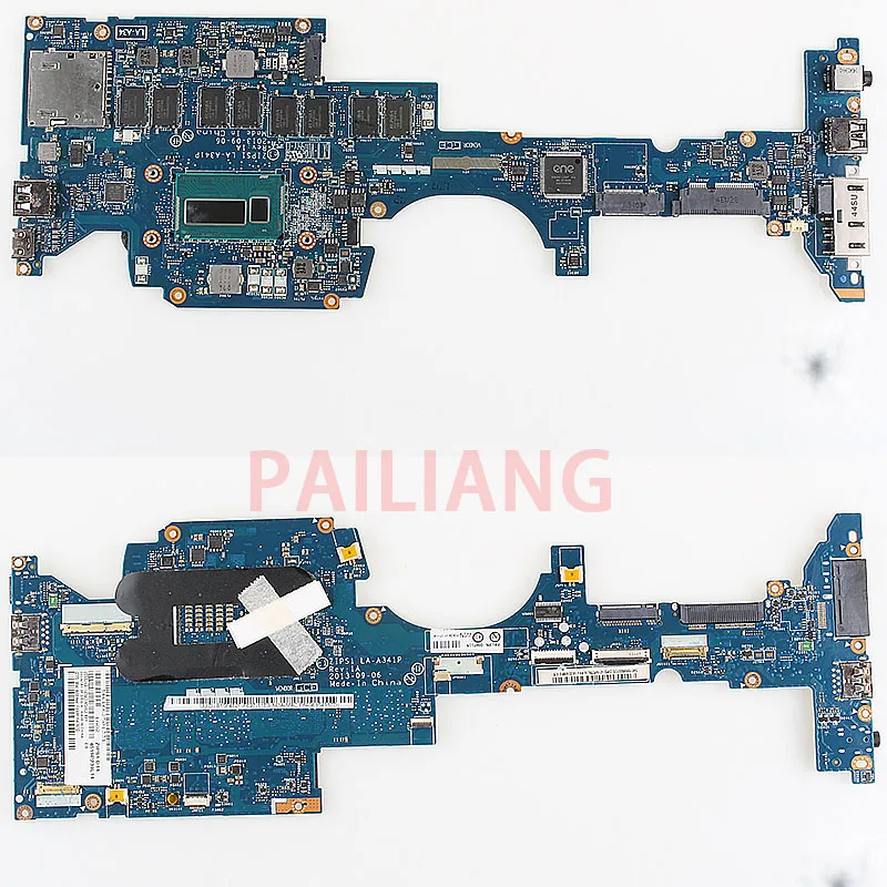 

PAILIANG Laptop motherboard for Lenovo Thinkpad S1 I3-4010U 4GB PC Mainboard 00HT115 ZIPS1 LA-A341P full tesed DDR3