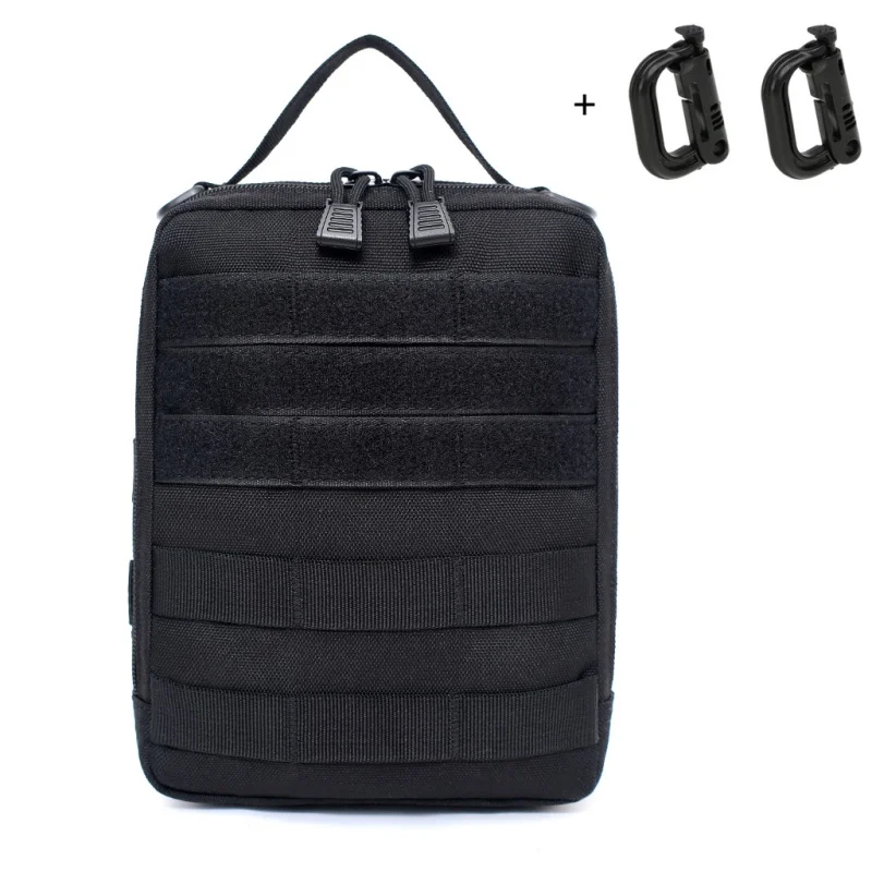 Аварийный аптечка сумка На открытом воздухе EDC облегченная модульная система переноски снаряжения тактический мешок Кемпинг Сумка износостойкий поясной пакет велосипед для путешествий аксессуары - Цвет: B