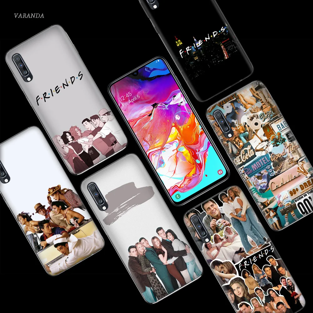 

Silicone Case for Samsung Galaxy A50 A70 A80 A60 A40 A30 A20 A10 M30 M20 M10 A6 A8 Plus A5 A7 A9 2018 Capa Cover Friends TV Show