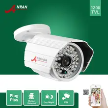 ANRAN 1200TVL 1/2 5 «Открытый SONY CMOS IMX138 Датчик Водонепроницаемый 48 ИК Инфракрасный День Ночь CCTV Камеры Безопасности