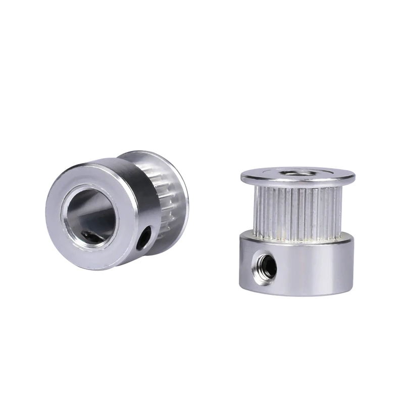 3D Printer Parts GT2 Timing Pulley 20 teeth Bore 5mm Alumium fit for GT2 Timing belt Width 6mm RepRap 3D Printer hp printer printhead