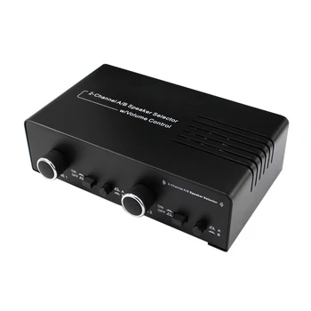 

With Volume Control Dual Source 2/4-Zone Automatic Impedance Matching Speaker Selector.