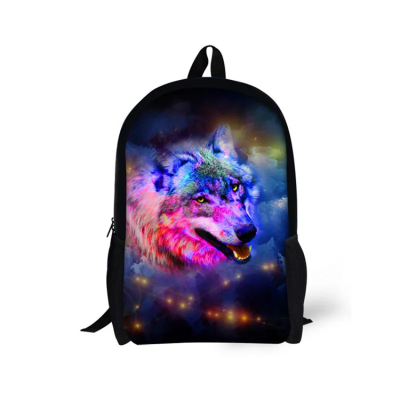 picture custom 3D photo print customized Europe and United States primary school bag men's shoulder bag campus creative backpack