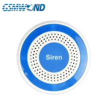 Беспроводная сирена со стробоскопической вспышкой 433 МГц звук и вспышка световой сигнализации USB питание для нашей PG103/W2B Wifi GSM домашняя охранная сигнализация