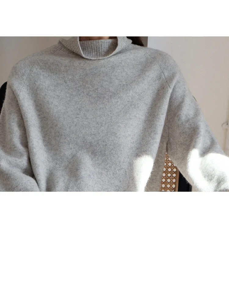 Джерси Mujer, зимние свитера с высоким воротом, кашемировые женские пуловеры, вязанные, Pull Femme Hiver, свитер большого размера, Рождественская вязаная одежда