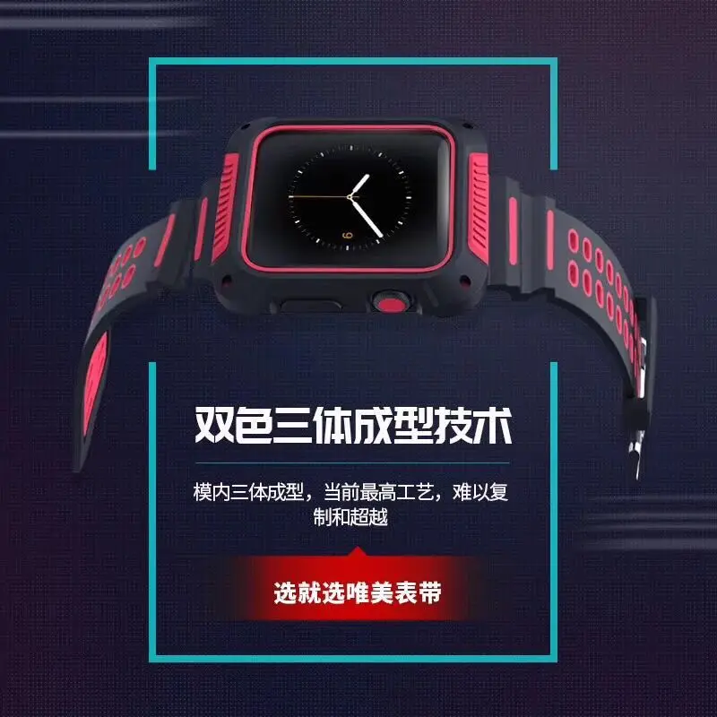 

series 4 3 2 1 Silicone strap for apple watch band 42mm 44mm bracelet wristband For iwatch straps series 4/3/2/1