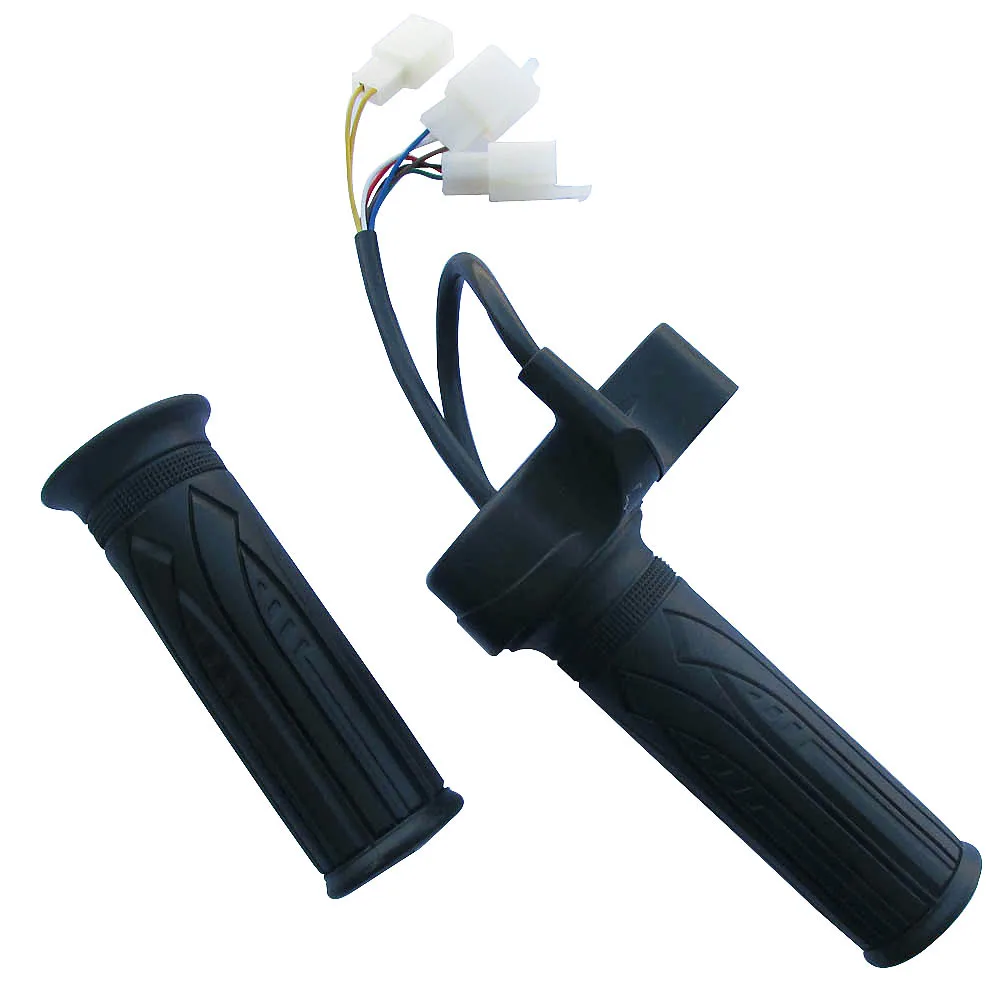 Cheap 12-96V throttle with 3-speed line and forward reverse twist Throttle Grip for ebike/electric bike/tricycle 2
