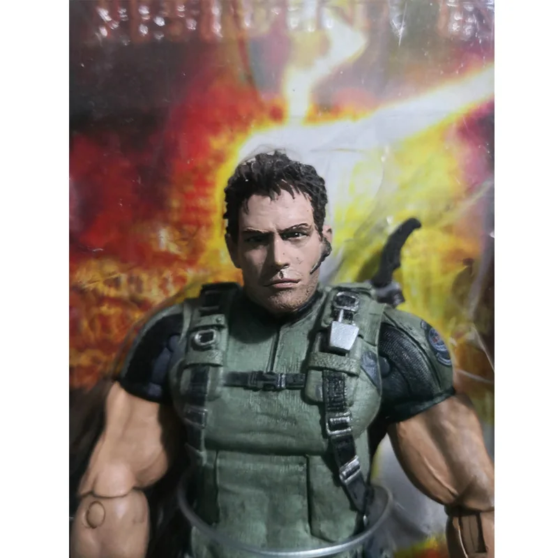

Resident Evil 5 Chris Game Chris Redfield Doll 1/7 scale PVC Action Figure Collectible Model Toy 21cm KT670