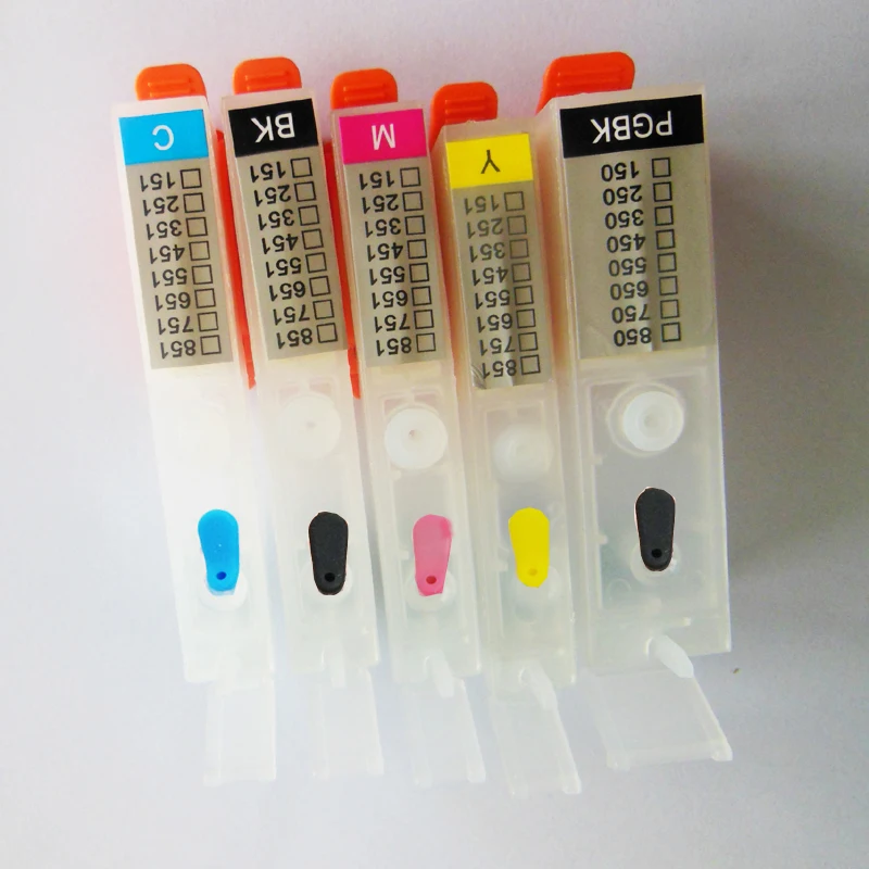 

Vilaxh PGI-450 CLI-451 Refillable ink For Canon PIXMA IP7240 MG5440 MG5540 MG6440 MG6640 MG5640 MX924 MX724 IX6840 printer ARC