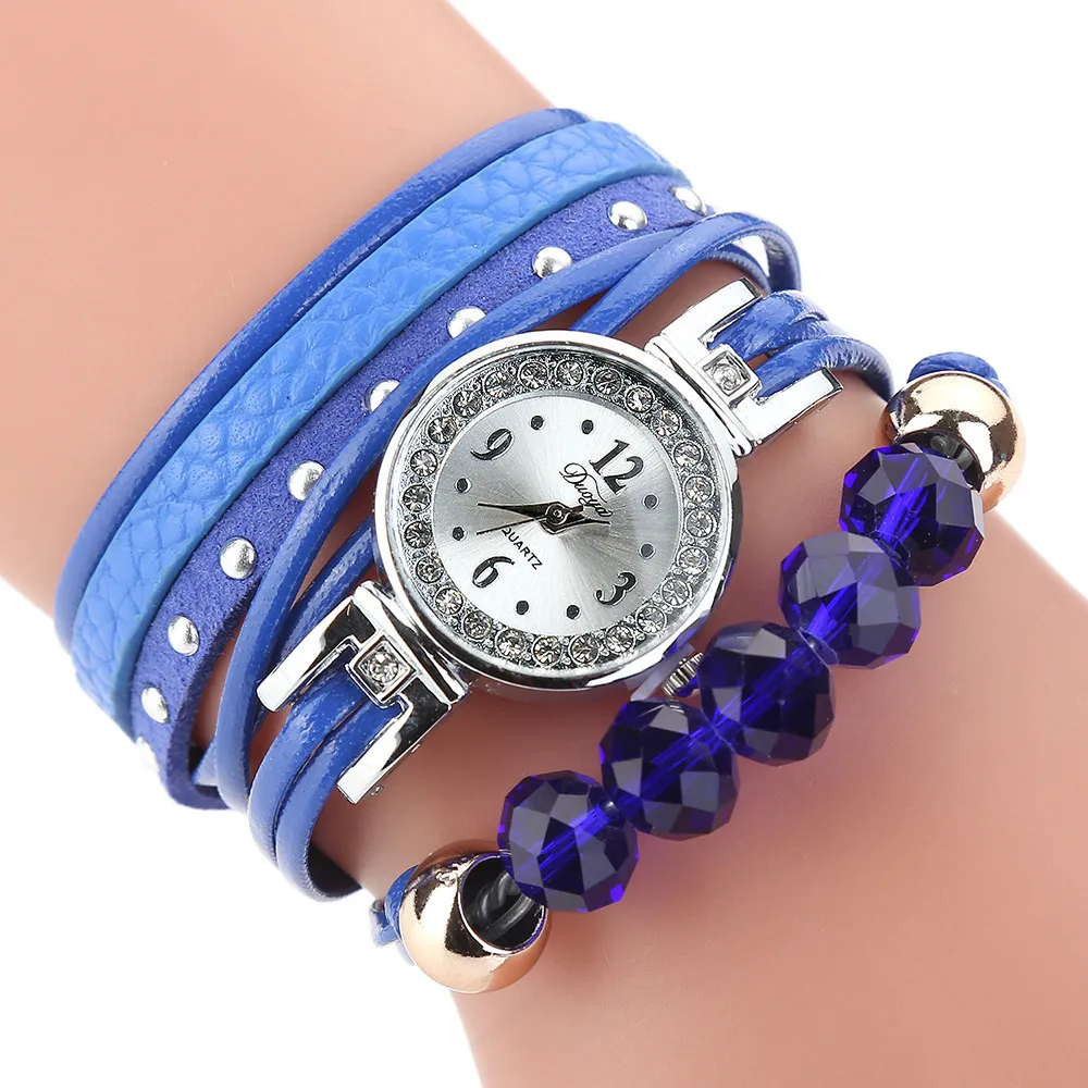 Брендовые новые часы, женские Популярные кварцевые часы с цветами, роскошный браслет, женское платье, подарок для леди, цветок, драгоценный камень, наручные часы, relog& Ff