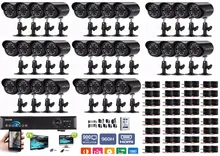 32CH AHD DVR Kit Home Security CCTV Camera System W/ 32x HD 960P AHD Camera Home Surveillance System & 1x ONVIF DVR &1TB HDD