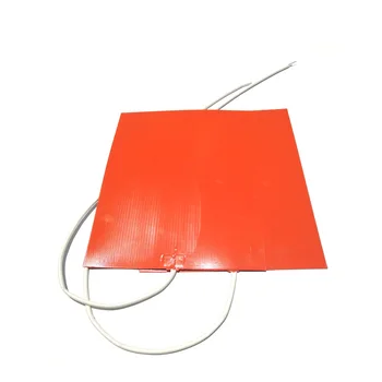 

120v 960w 300*400*1.5mm silicone heater for stainless steel plate K type blue temperature line 1000mm lead out from 300mm side