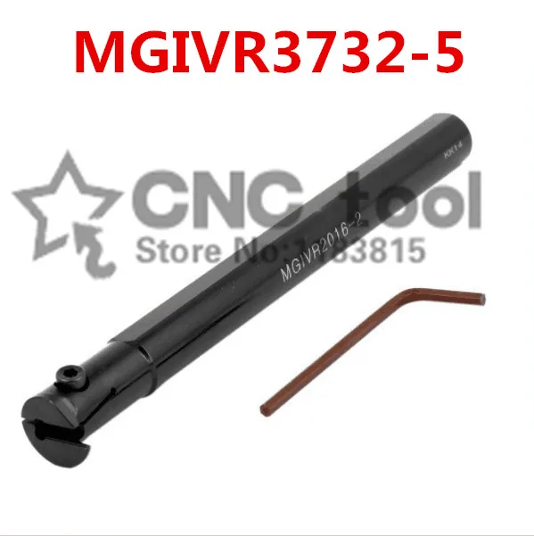 

MGIVR3732-5 Internal Grooving Turning Lathe Boring Bar Tool Holder For Lathe Machine CNC Cutting Turning Tool Set Holder MGIVR