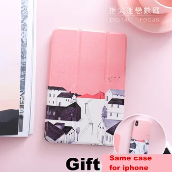 

Ice Snow Magnet Flip Cover For iPad Pro 9.7 11 air 10.5 10.2 7th 12.9 Mini2 3 4 5 2019 Tablet Case for New iPad 9.7 2017 2018