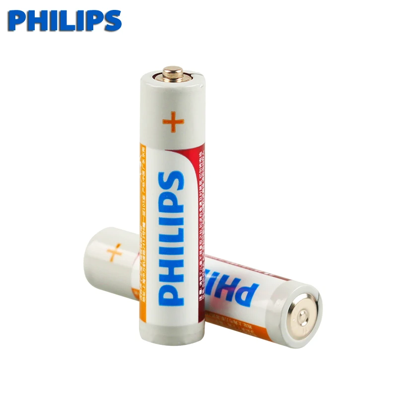 Philips 4 шт 1,5 в Углеродные сухие батареи безопасные сильные взрывозащищенные 1,5 Вольт ААА
