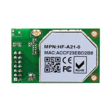 

UART to WI-FI Module Serial WIFI Module Ultra Small FCC CE HF-A21-0 IOT Antenna-external Chip Ant. 3.3V