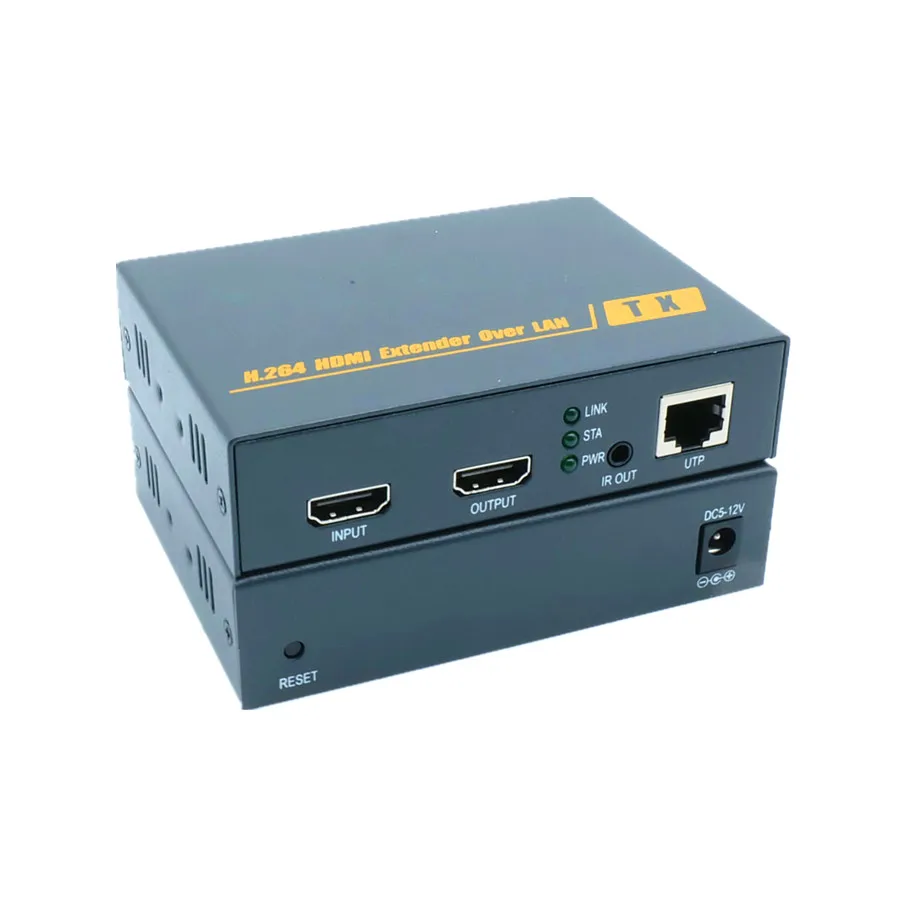 HDBitT HDMI удлинитель 660ft 200 м кабель RJ45 CAT5 CAT5e CAT6 1080 P передатчик с петлей и IR Like