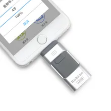 Для iphone, plug and play молния OTG USB Flash Drive, карты памяти, USB 8 16 ГБ 32 ГБ 64 ГБ 128 ГБ флэш-диск на ключ pendrives