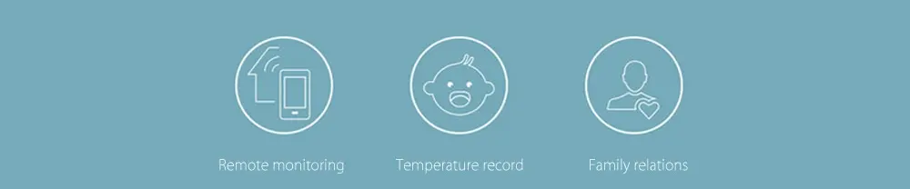  miaomiaoce Digital Baby Kid APP Intelligent Thermometer Temperature Monitor