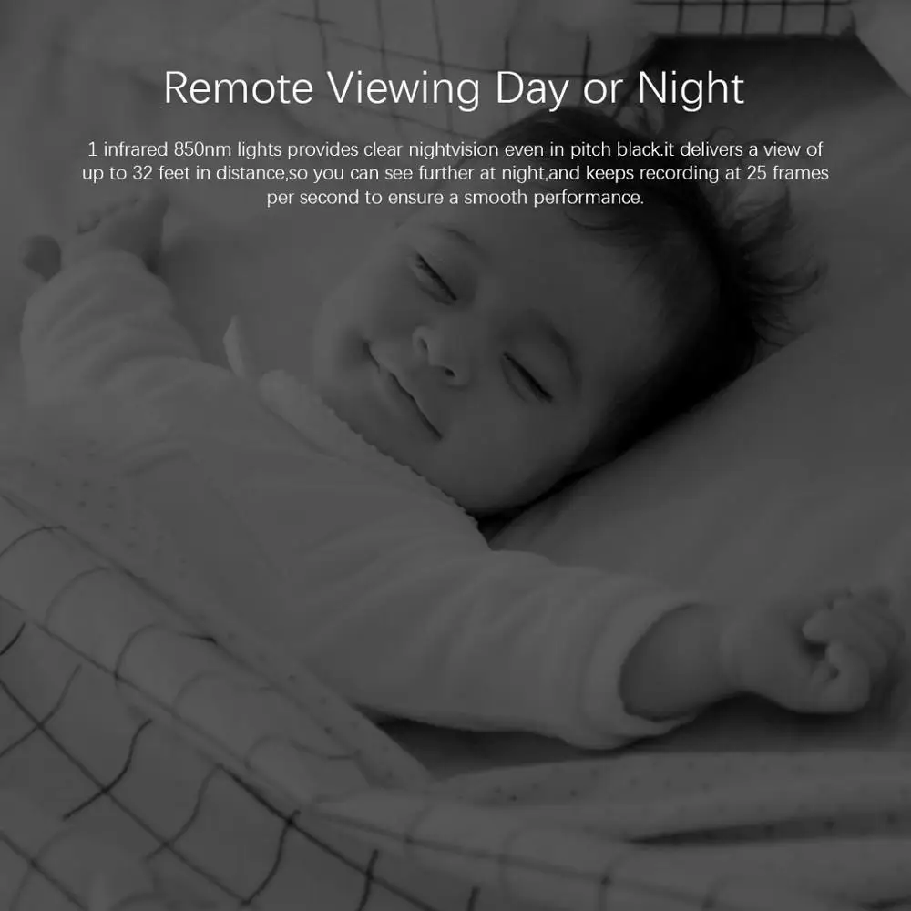  JOOAN 3MP WiFi IP Security Camera Wireless Security Camera System Home Monitor with Two-Way Audio M