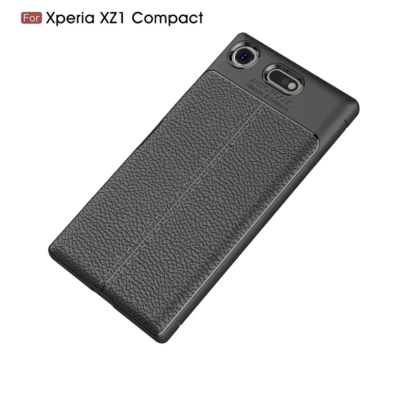 Litchi Texture TPU Cases for Sony Xperia XZ1 Compact (13)