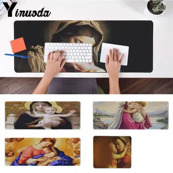 

Yinuoda Mother Mary Gamer Speed Mice Retail Small Rubber Mousepad Size for 30x90cm and 40x90cm Gaming Mousepads