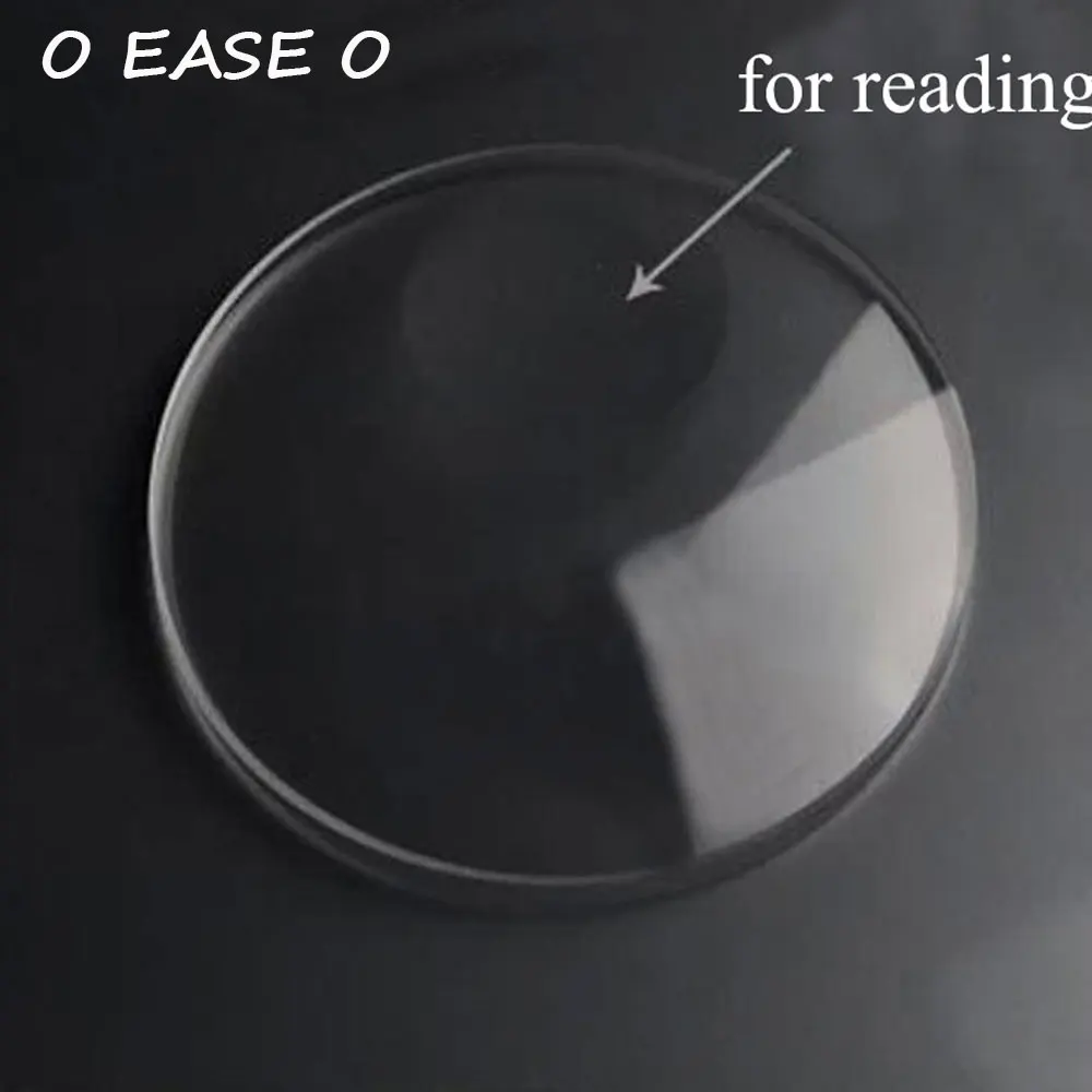 

CR39 1.499 Round Top Bifocal Lens HMC EMI UV400 HMC Optical Lens The Old With Lens Cut And Frame Fitting Service Lenses For Eyes