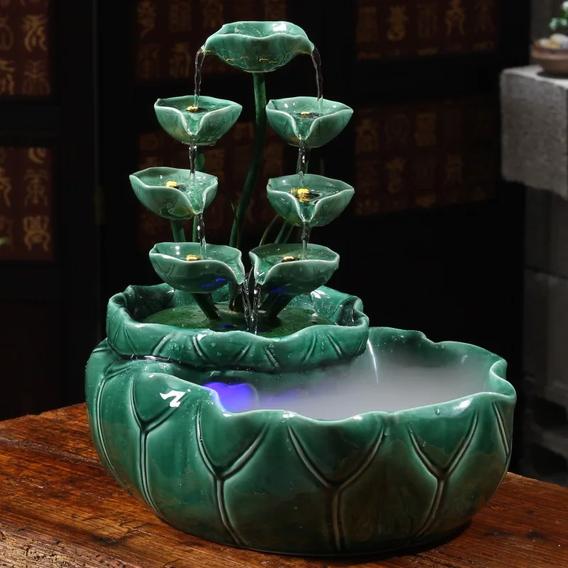 

Desktop Fountain creative fish tank Water Decoration