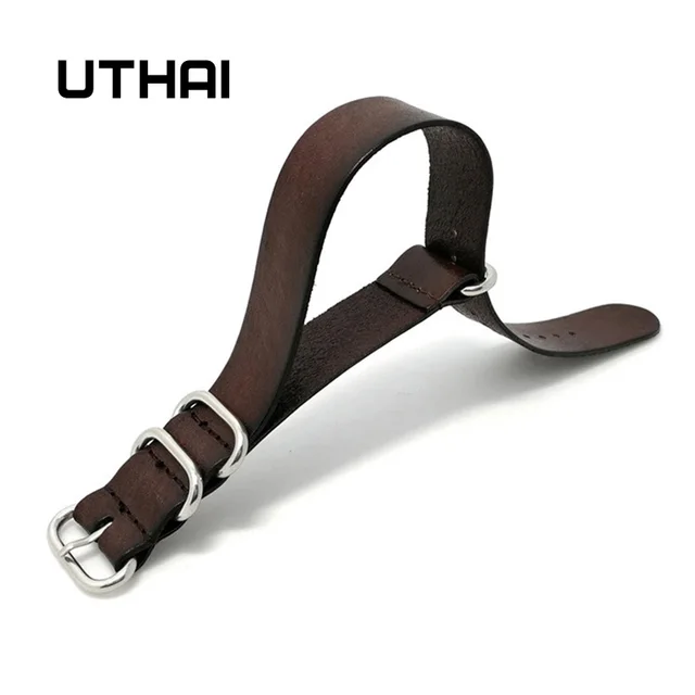 Uthai Z19 Cinturino In Pelle Nato Watch Band Strap 18 Millimetri 20 Millimetri 2 Uthai Z19 Cinturino In Pelle Nato Watch Band Strap 18 Millimetri 20 Millimetri 2
