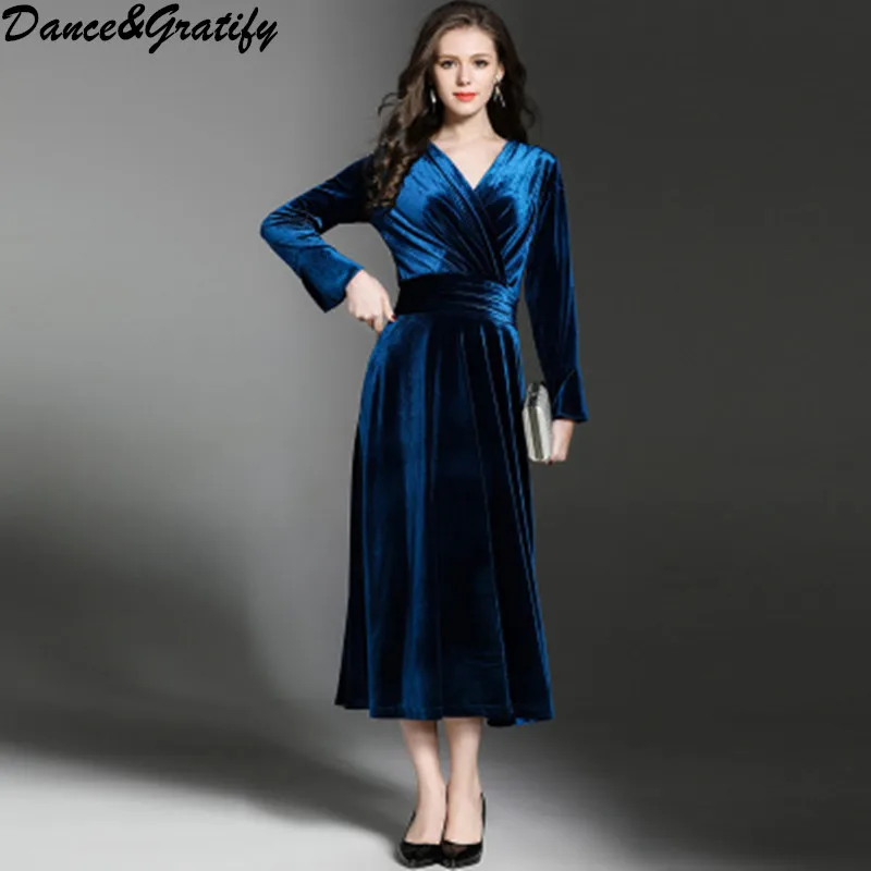 vetements velvet dress